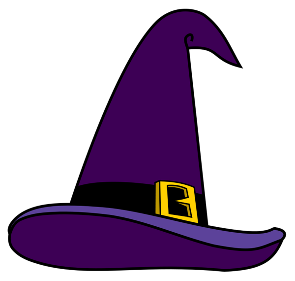 This png image - Purple Witch Hat PNG Picture, is available for free download