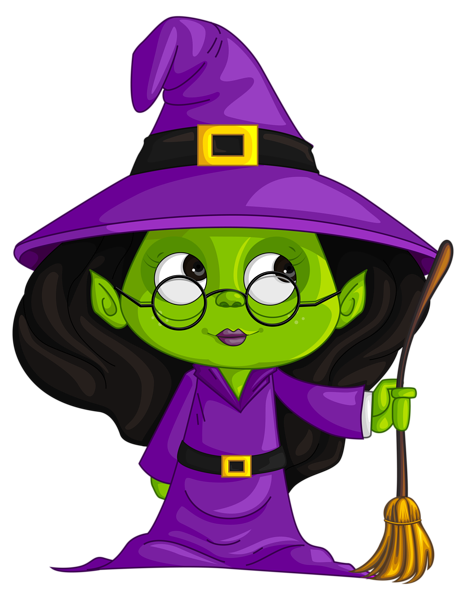 This png image - Purple Witch PNG Clipart Image, is available for free download