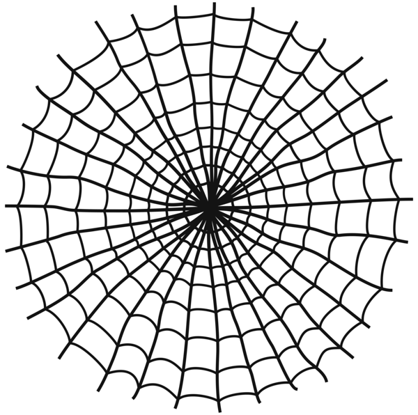 This png image - Round Spider Web PNG Clipart, is available for free download