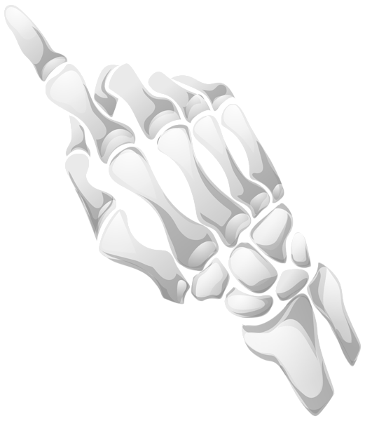 This png image - Skeleton Hand PNG Clip Art Image, is available for free download