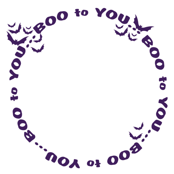 This png image - Transparent BOO to You Halloween Decoration, is available for free download