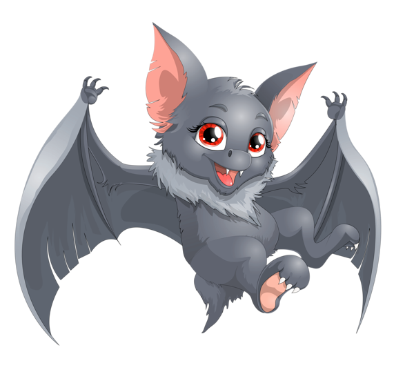 This png image - Transparent Halloween Bat Cartoon PNG Clipart, is available for free download