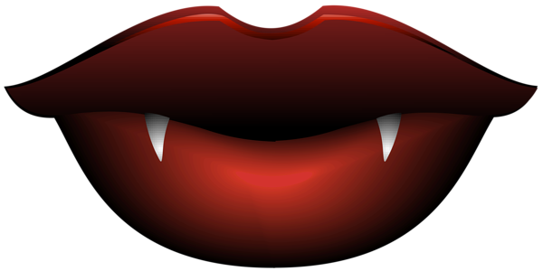 This png image - Vampire Lips Transparent PNG Clip Art Image, is available for free download