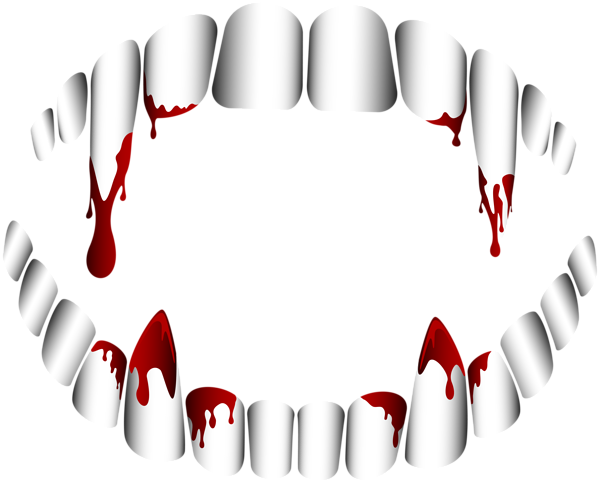 Vampire Teeth Transparent PNG Clip Art | Gallery Yopriceville - High