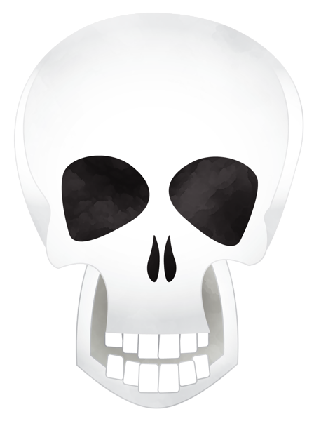 This png image - White Skull Transparent Clipart, is available for free download