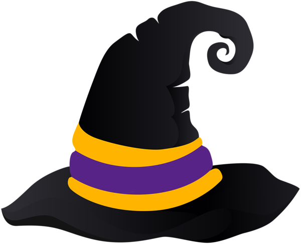 This png image - Witch Hat Deco PNG Clipart, is available for free download