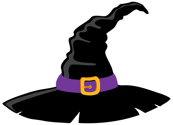 This png image - Witch Hat and Purple PNG Clipart Image, is available for free download