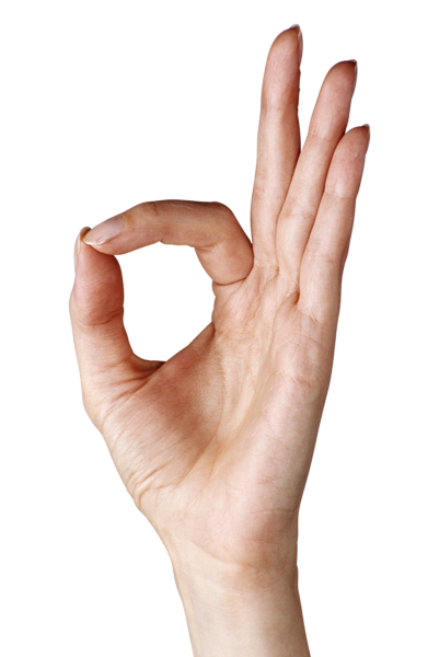 This png image - Hand Showing OK PNG Clipart Image, is available for free download