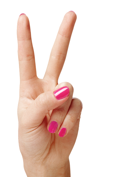 This png image - Hand Showing Two Fingers PNG Clipart Image, is available for free download