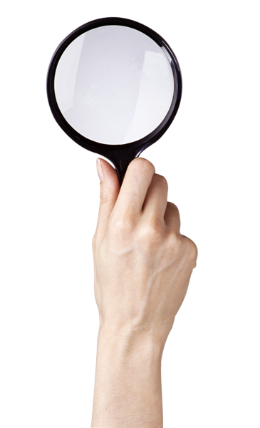 This png image - Hand with Magnifier PNG Clipart Image, is available for free download