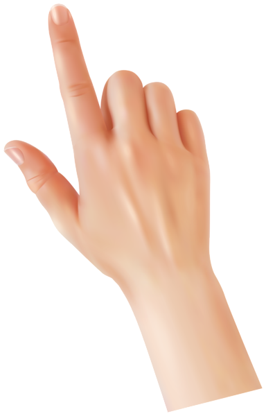 This png image - Hand with Touching Finger PNG Clipart, is available for free download