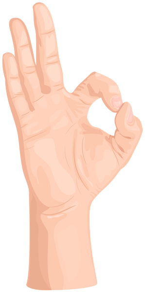 This png image - OK Hand Gesture Transparent PNG Clip Art, is available for free download