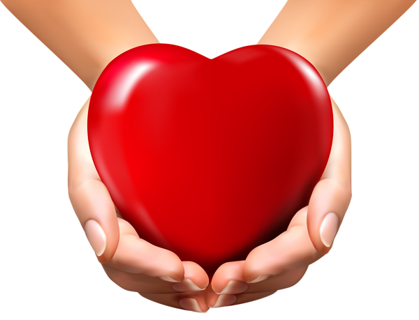 This png image - Online Hands with Heart PNG Clipart Image, is available for free download