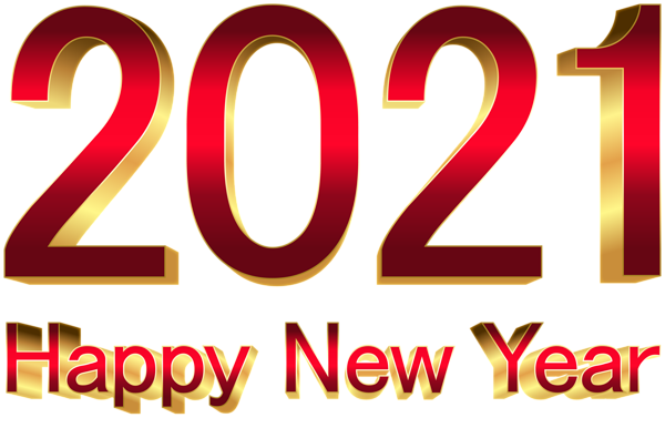 2021 Red Gold New Year PNG Clipart | Gallery Yopriceville ...