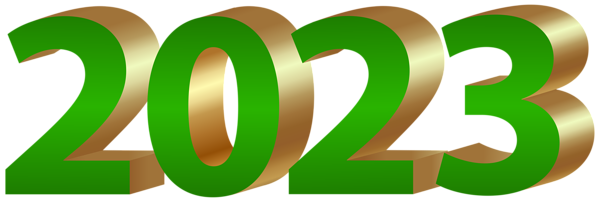 This png image - 2023 Green PNG Transparent Clipart, is available for free download