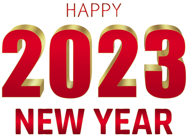 This png image - 2023 Happy New Year PNG Clipart, is available for free download