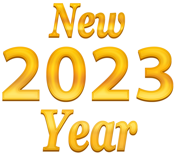 This png image - 2023 New Year PNG Clipart, is available for free download