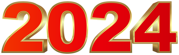 This png image - 2024 Red PNG Clipart, is available for free download