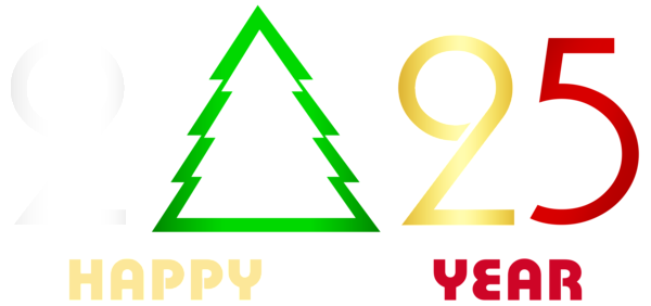 This png image - 2025 Happy New Year PNG Transparent Clipart, is available for free download