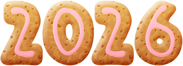 This png image - 2026 Cookie Transparent PNG Clipart, is available for free download