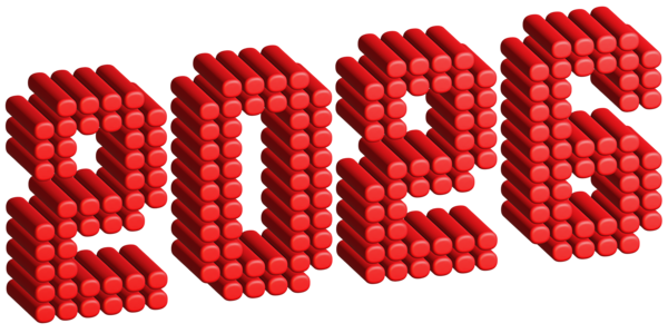 This png image - 2026 Red Dots 3D PNG Clipart, is available for free download