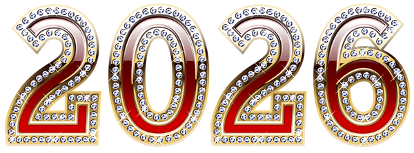 This png image - 2026 Red Gold Diamonds PNG Clipart, is available for free download