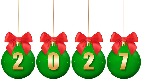 This png image - 2027 Christmas Green Balls Transparent PNG Clipart, is available for free download