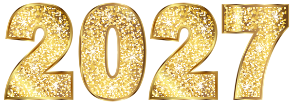 This png image - 2027 Gold Transparent Clip Art Image, is available for free download