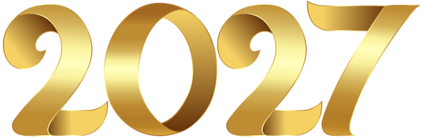 This png image - Gold 2027 Transparent PNG Clip Art Image, is available for free download