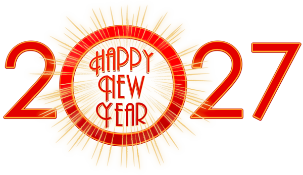 Happy New Year 2027 PNG Clipart Image | Gallery Yopriceville - High ...