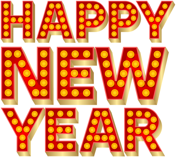 This png image - Happy New Year Neon Text PNG Clipart, is available for free download