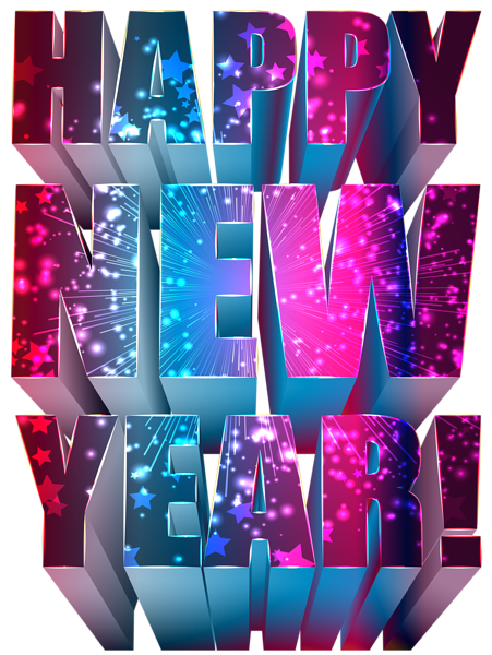 This png image - Happy New Year PNG Clip Art Image, is available for free download