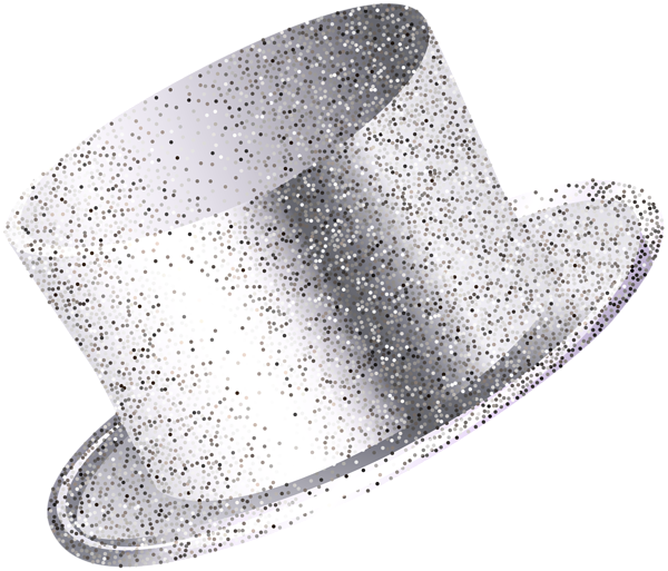 This png image - New Year Party Hat Silver PNG Clip Art Image, is available for free download