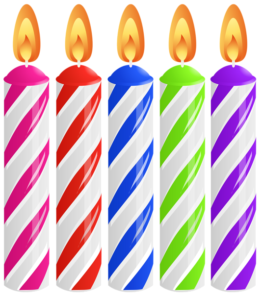 This png image - Birthday Cake Candles PNG Clip Art Image, is available for free download