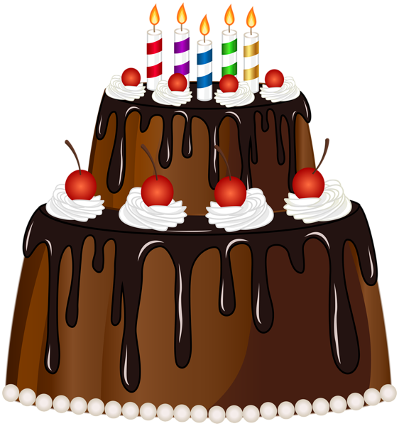 This png image - Birthday Cake with Candles PNG Clip Art Image, is available for free download