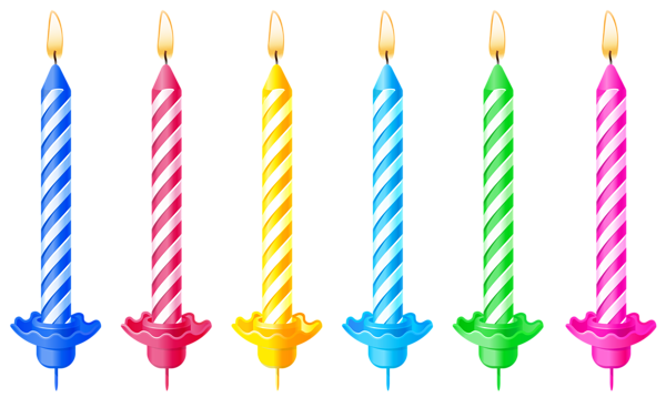This png image - Birthday Candles PNG Clipart Picture, is available for free download