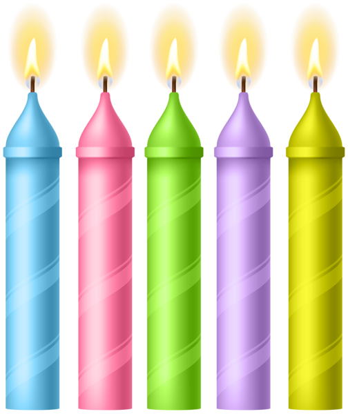 This png image - Birthday Candles PNG Transparent Clipart, is available for free download