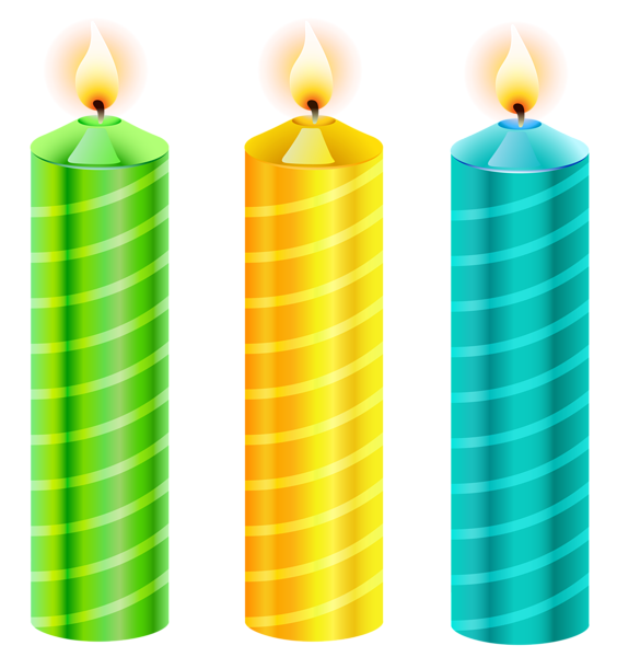 This png image - Birthday Candles PNG Vector Clipart Picture, is available for free download
