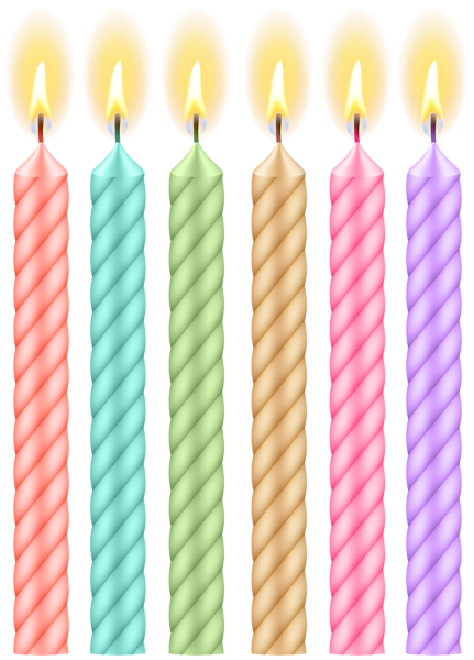 This png image - Birthday Candles Set PNG Clip Art Image, is available for free download