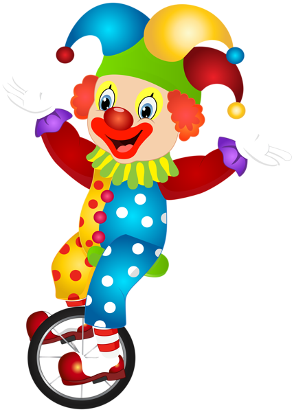 This png image - Cute Clown PNG Clip Art Image, is available for free download