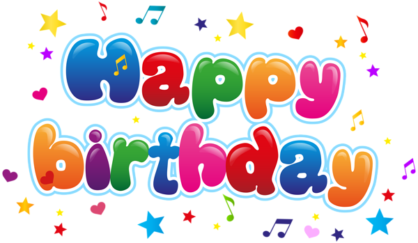 This png image - Cute Happy Birthday PNG Clip Art Image, is available for free download