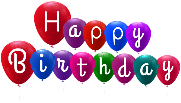 This png image - Happy Birthday Balloons PNG Clip Art, is available for free download