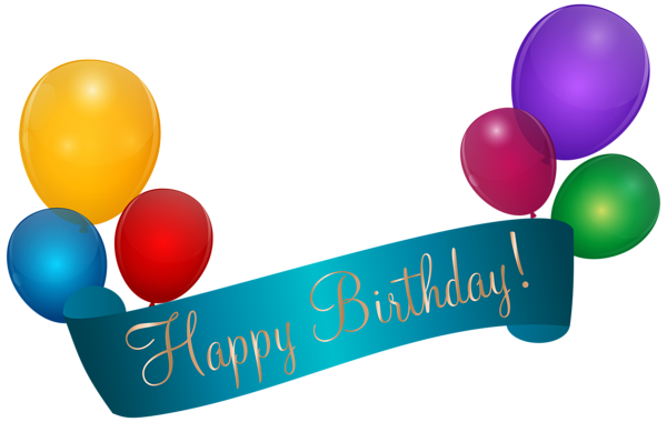 This png image - Happy Birthday Banner Transparent Clip Art, is available for free download