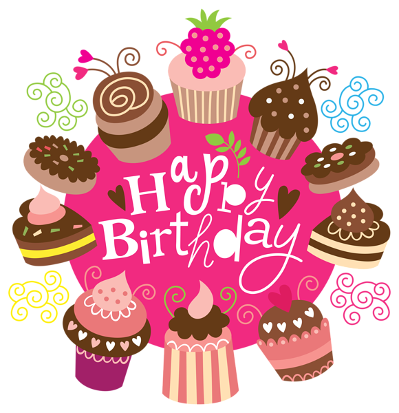 Happy Birthday Clipart with Cakes Image | Gallery Yopriceville - High ...