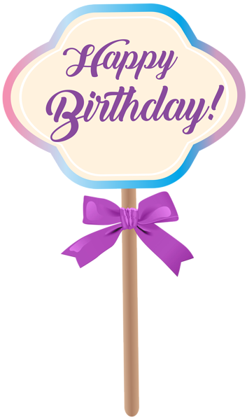 This png image - Happy Birthday Deco PNG Clip Art Image, is available for free download