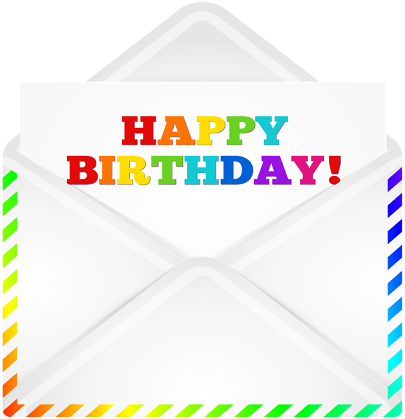 This png image - Happy Birthday Letter PNG Clip Art Image, is available for free download
