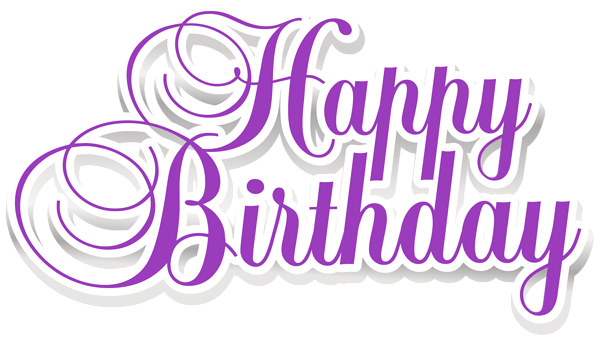This png image - Happy Birthday PNG Clip Art, is available for free download