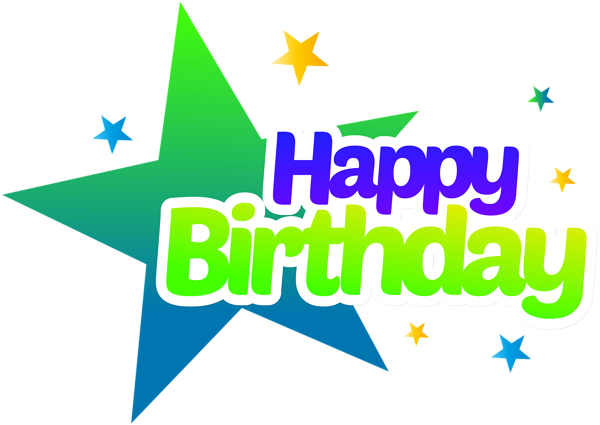 Happy Birthday PNG Clip Art Transparent Image | Gallery Yopriceville ...