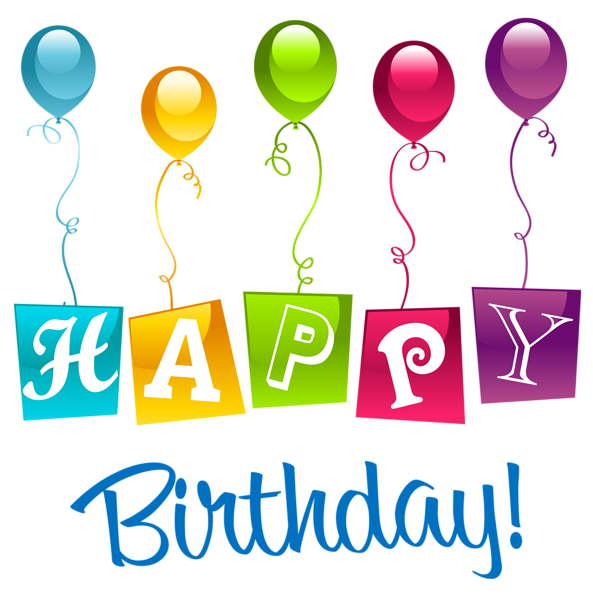 This png image - Happy Birthday PNG Clipart Picture, is available for free download