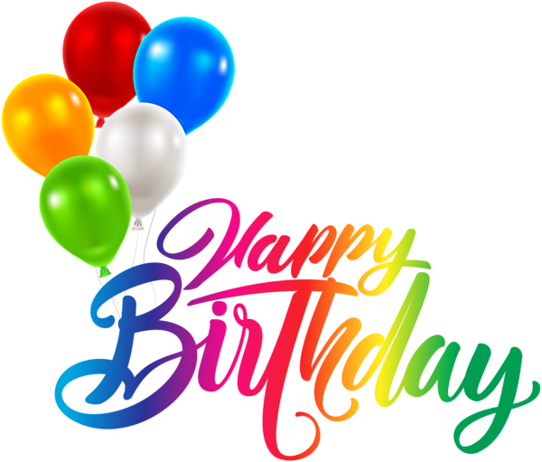 This png image - Happy Birthday PNG Transparent Clip Art, is available for free download